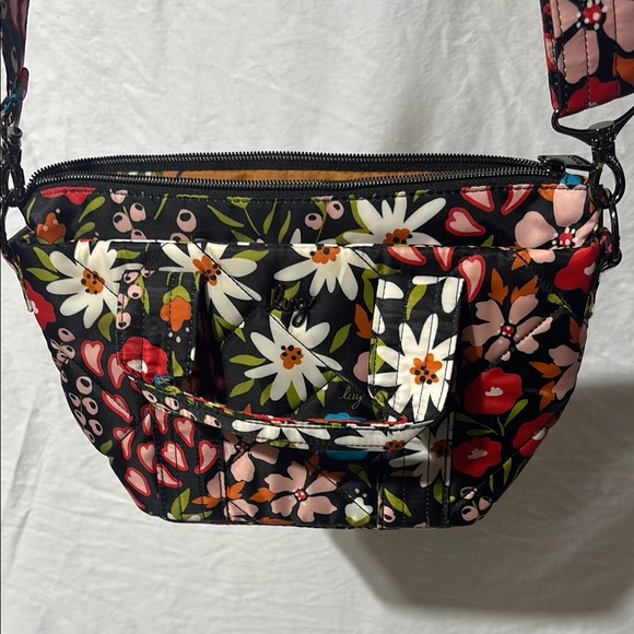 lug Handbags - Lug Dory Mini Floral Black Women's Bag